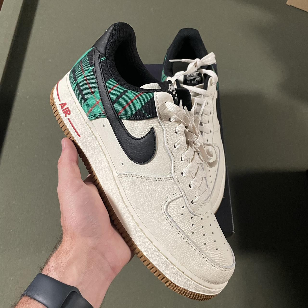 men’s air force 1 plaid. size 11.5 brand new - Depop