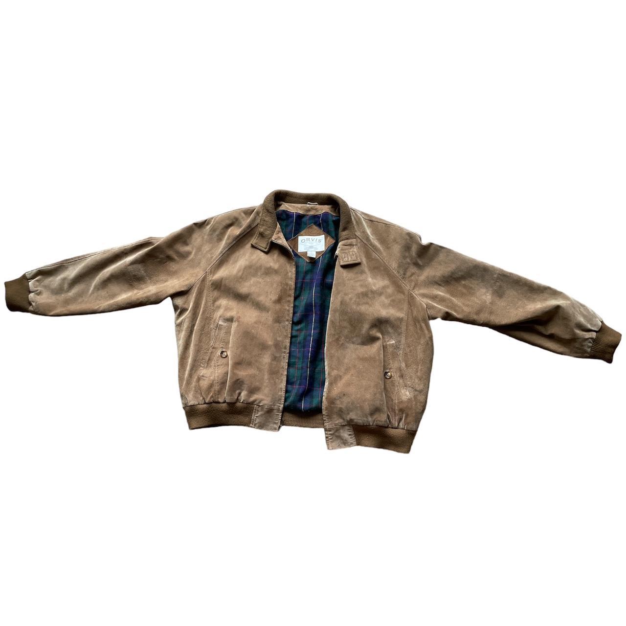 Orvis mens leather bomber jackets hotsell