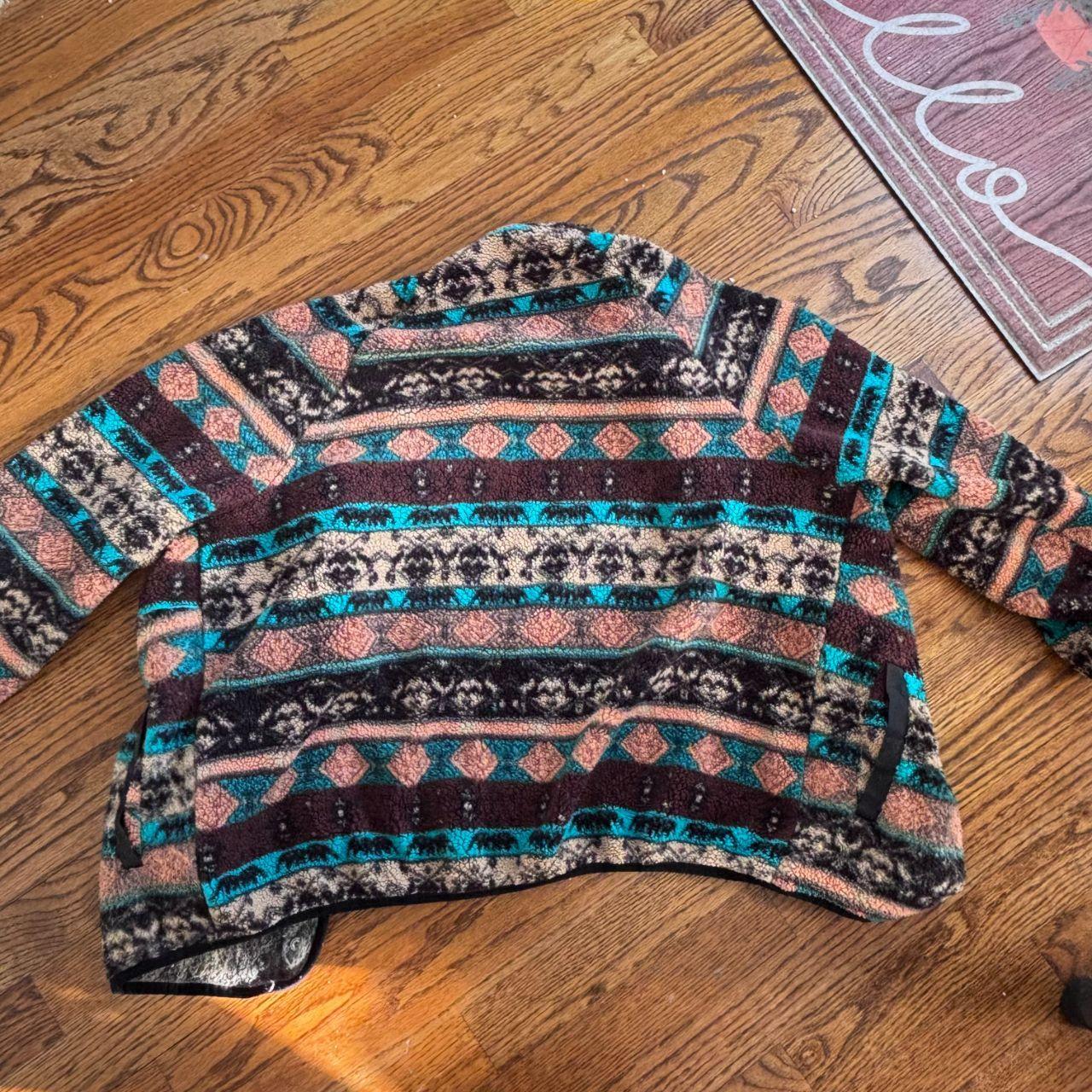 Source Unknown Women's Jacket - Multi/Brown - L –… - image 1