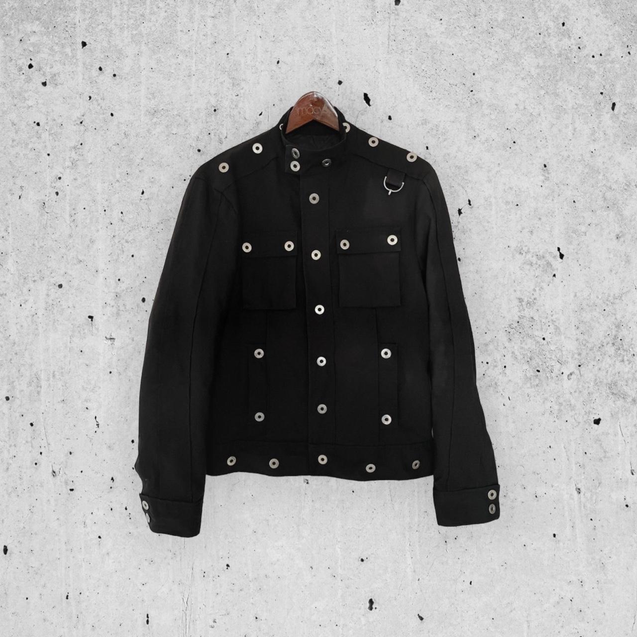 ARCHIVE HIGH END MOSCHINO MULTI BUTTONS BIKER,... Depop