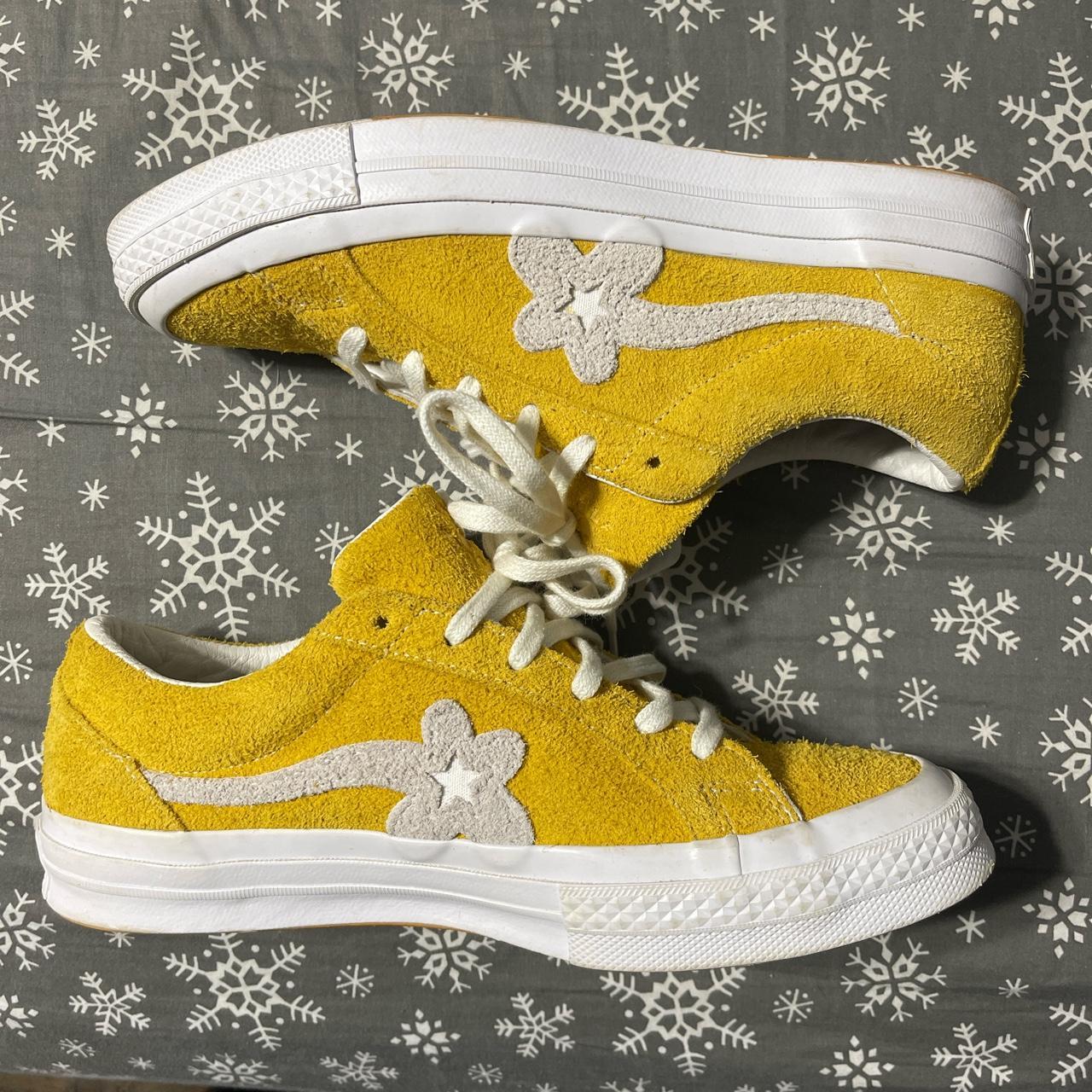 Golf le fleur cheap converse yellow for sale