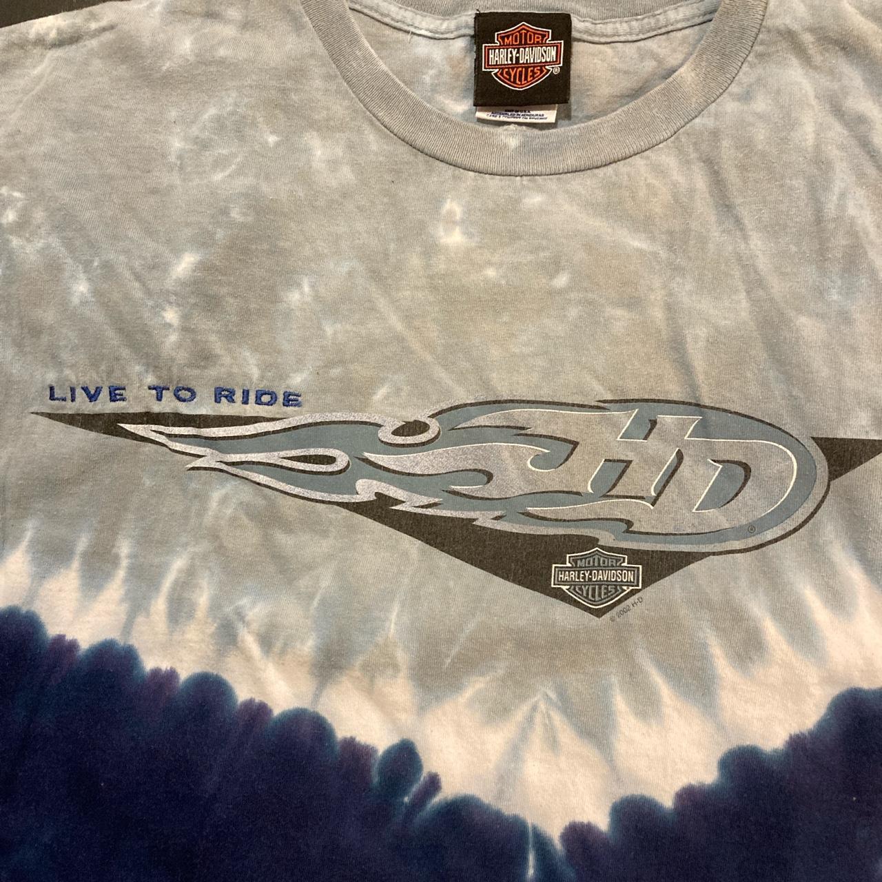 harley davidson tie dye shirt