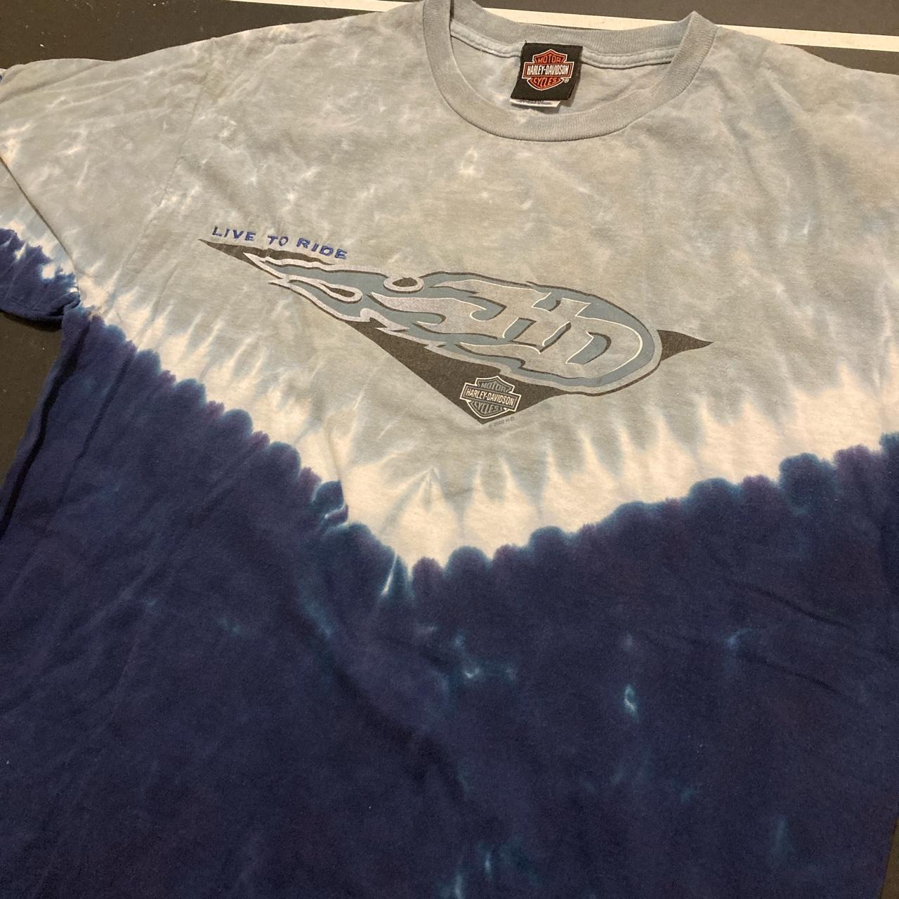 harley davidson tie dye long sleeve