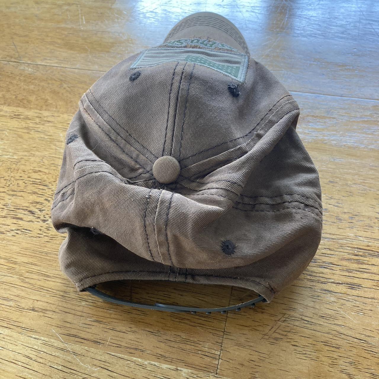 Distressed faded Bass Pro Shop USA hat Brown faded... - Depop