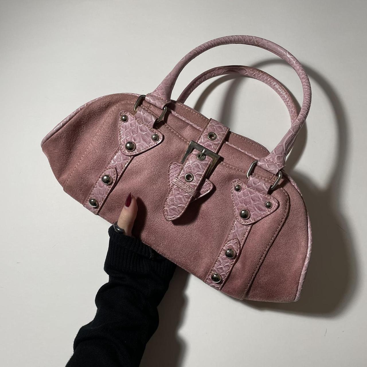 baby pink mini mcm purse ! #pink #mcm #mini #y2k - Depop