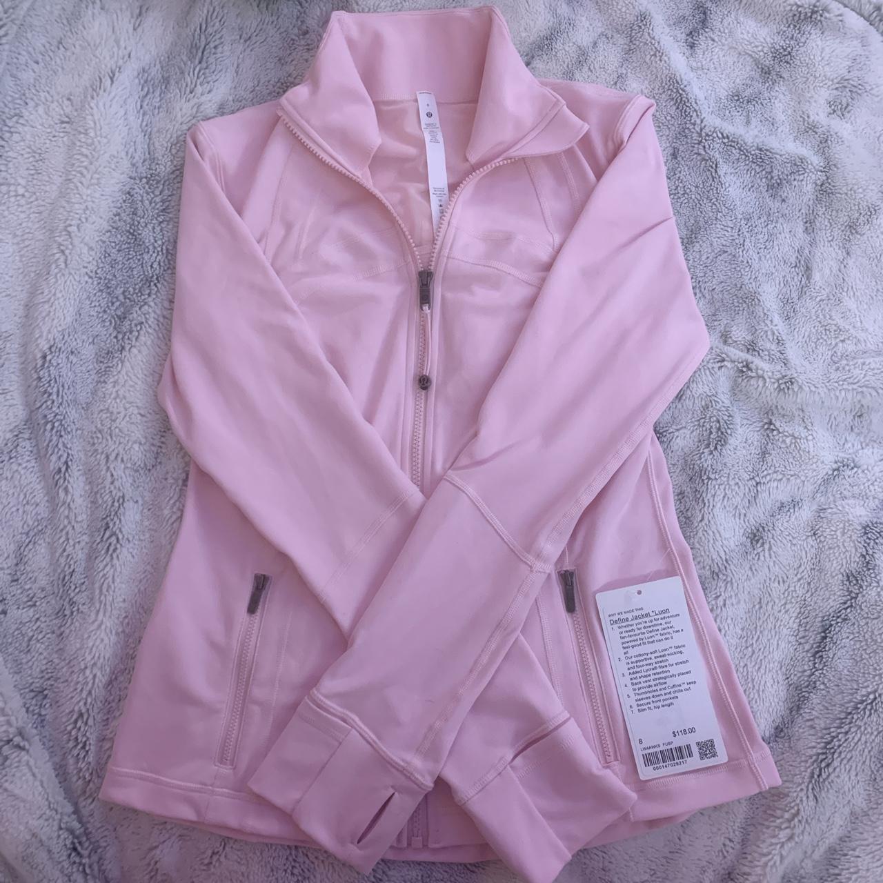 Lululemon Define Jacket Flush Pink 🎀🎀 NWT!!!! Sold... Depop