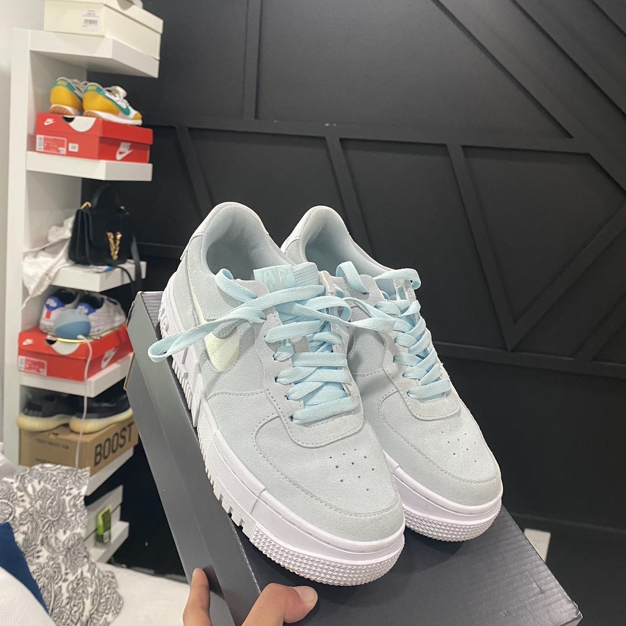 tiffany blue air force ones
