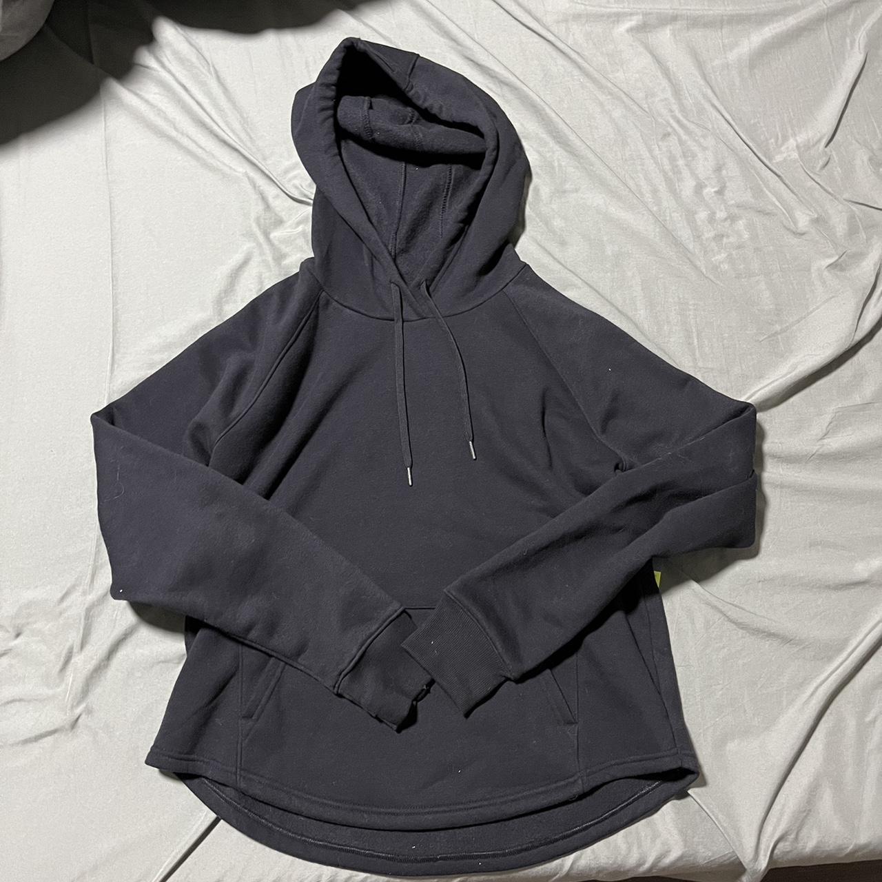 black tek gear fleece hoodie new never worn. Depop