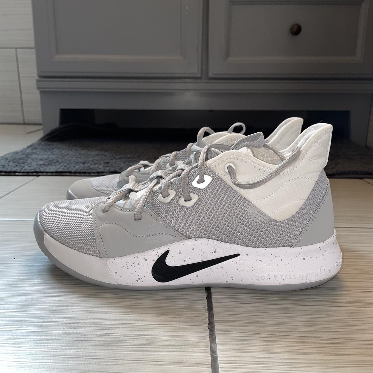 Nike Paul George 3 TB “Wolf Grey” Basketball shoes... - Depop