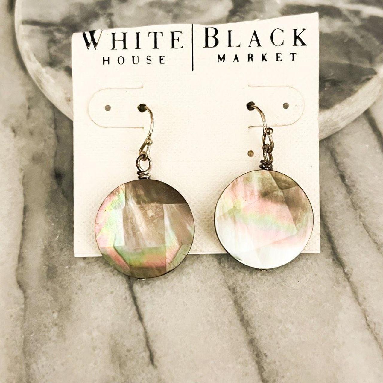 White house black store market earrings