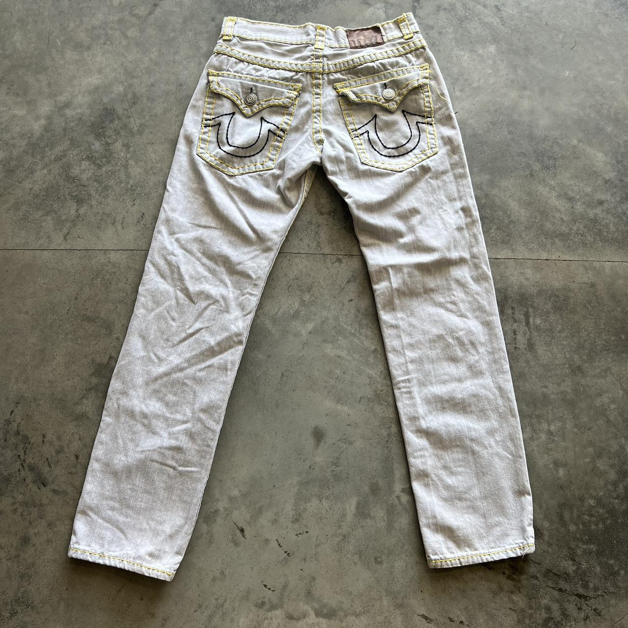 Vintage 80s-90s True Religion Jeans Waist:... - Depop