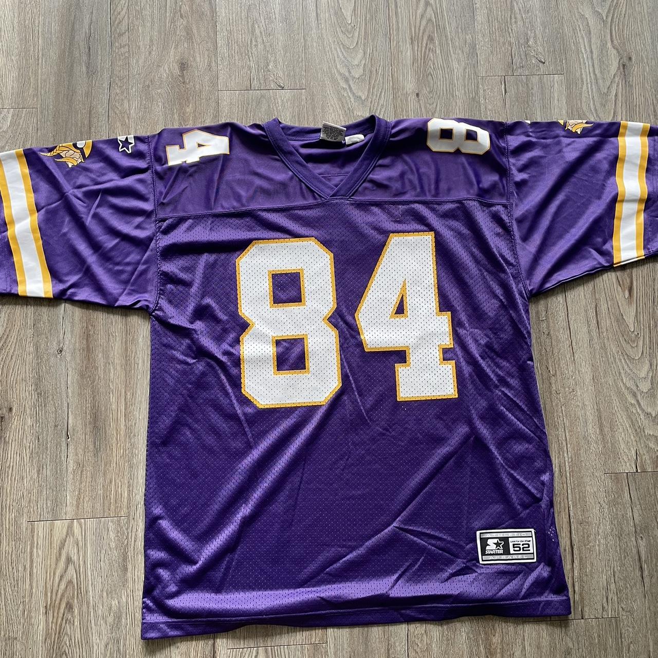 Vintage/Retro Randy Moss Jersey (Rare) Size - - Depop