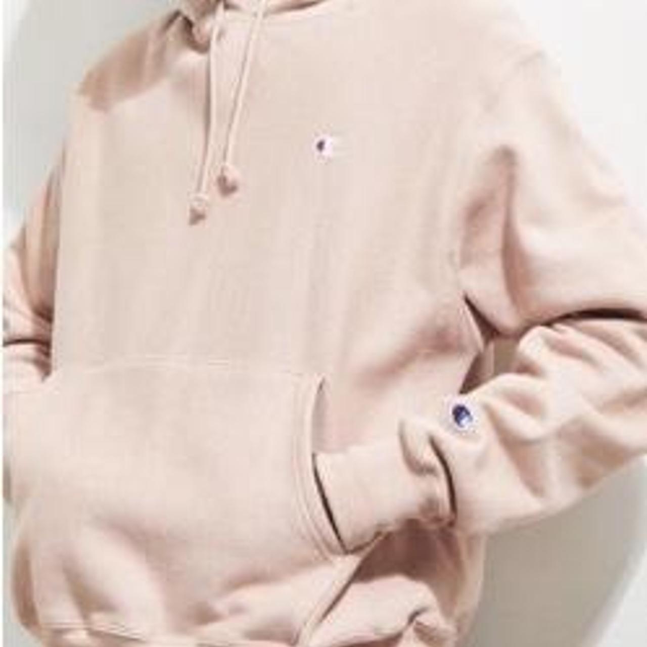 Light pink champion hoodie hot sale mens