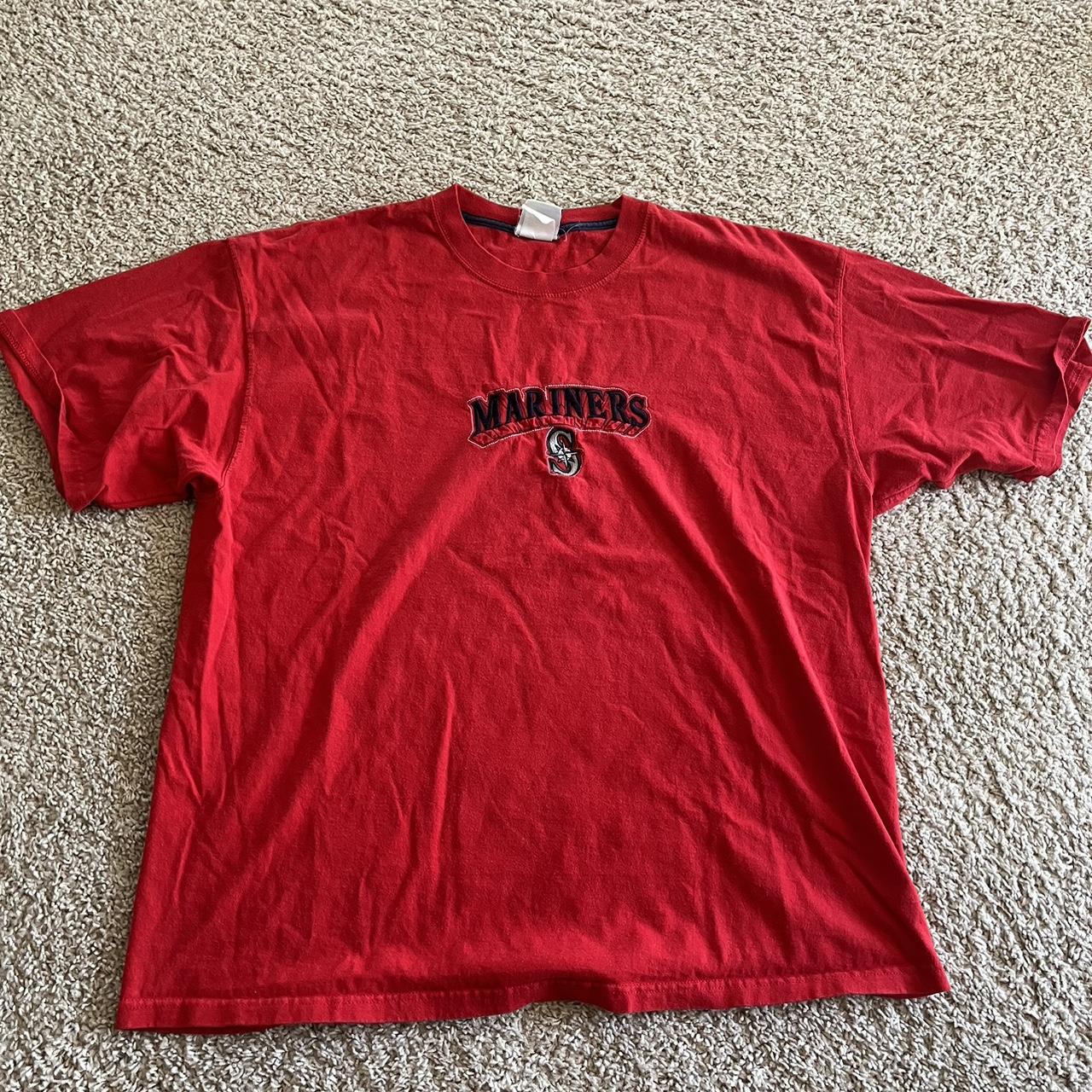 Majestic Athletic Men's Shirt - Red - XXL