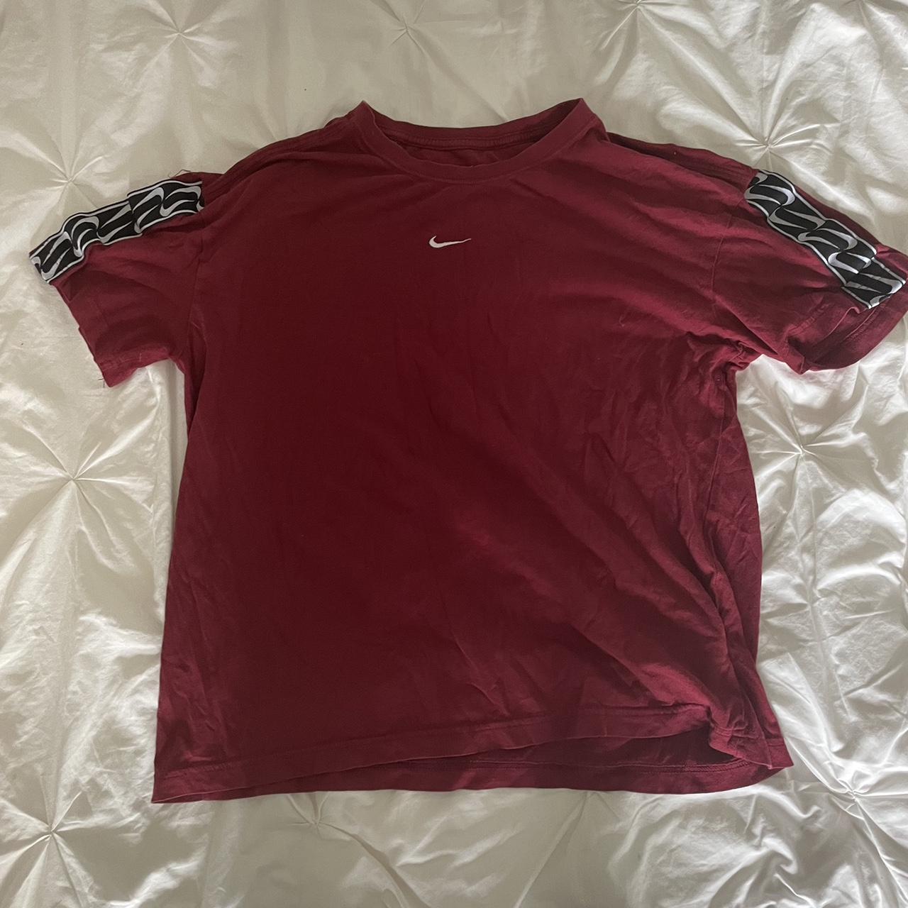 team red nike shirt