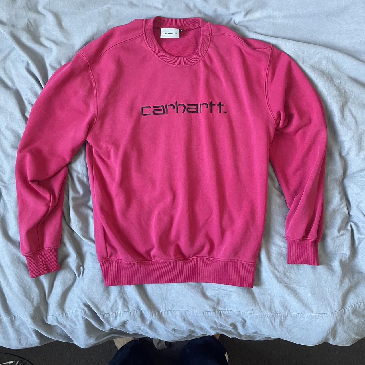 Carhartt pink jumper hotsell