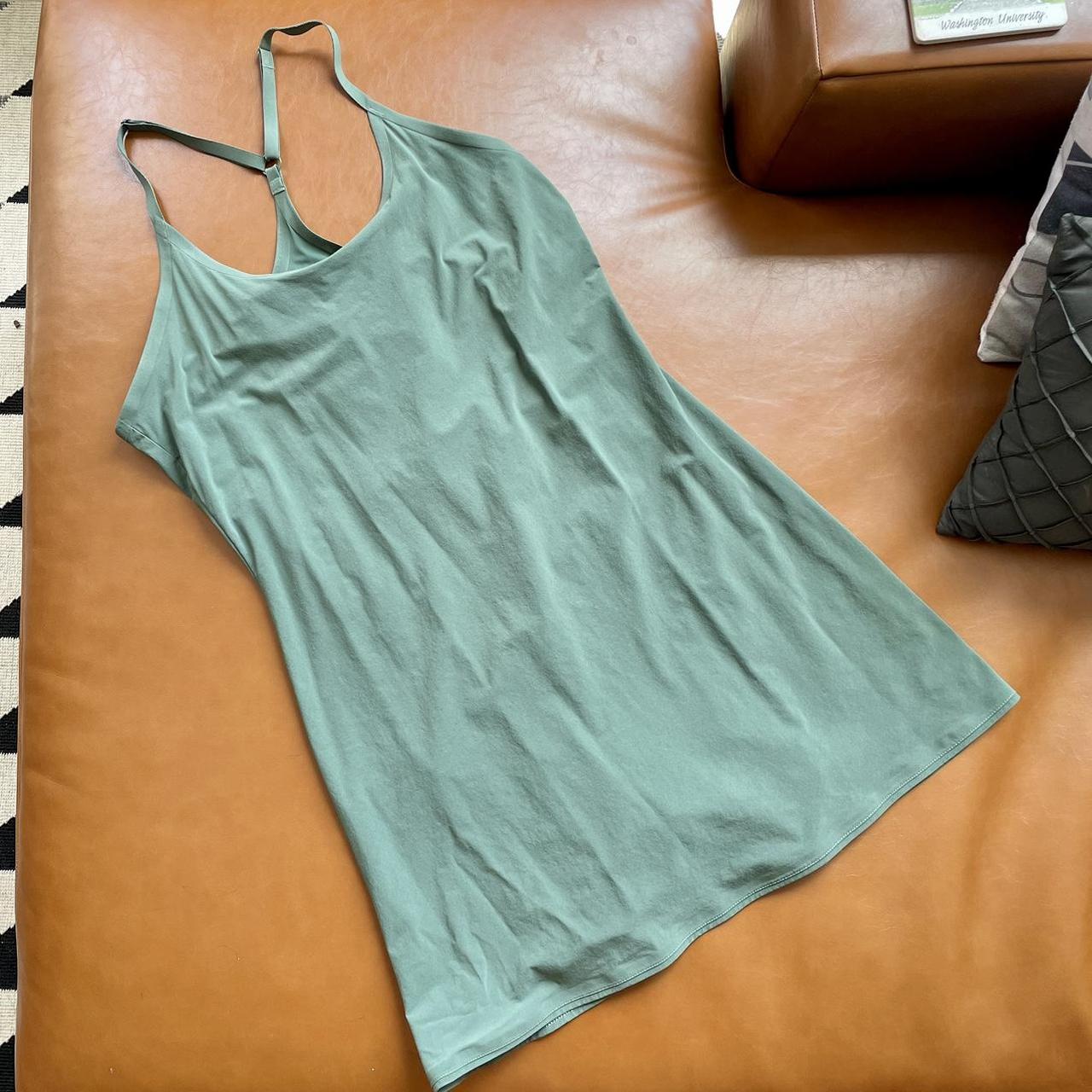 Outdoor voices exercise dress in evergreen, size medium Depop