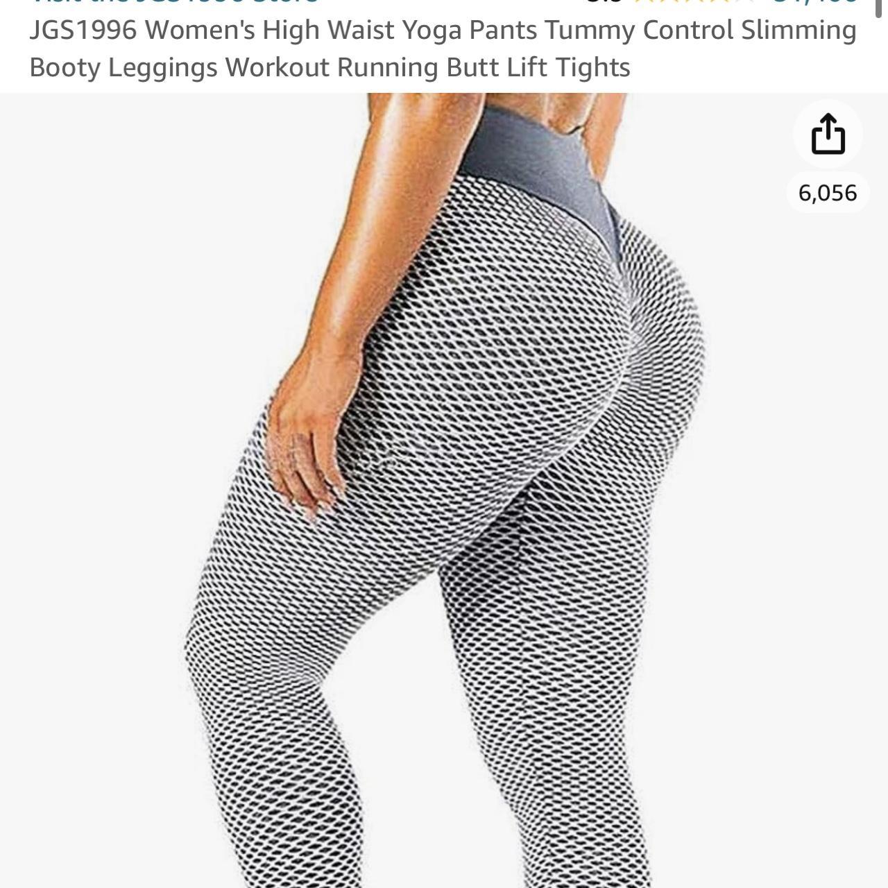 JGS1996 Women's High Waist Yoga Pants Tummy Control Slimming Booty