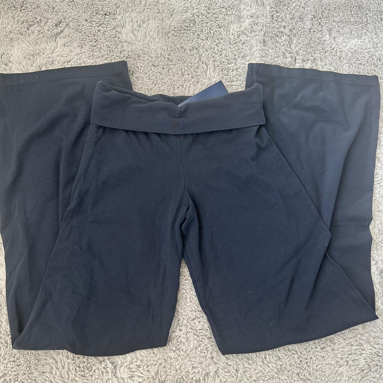 Brandy Melville Women's Navy Trousers