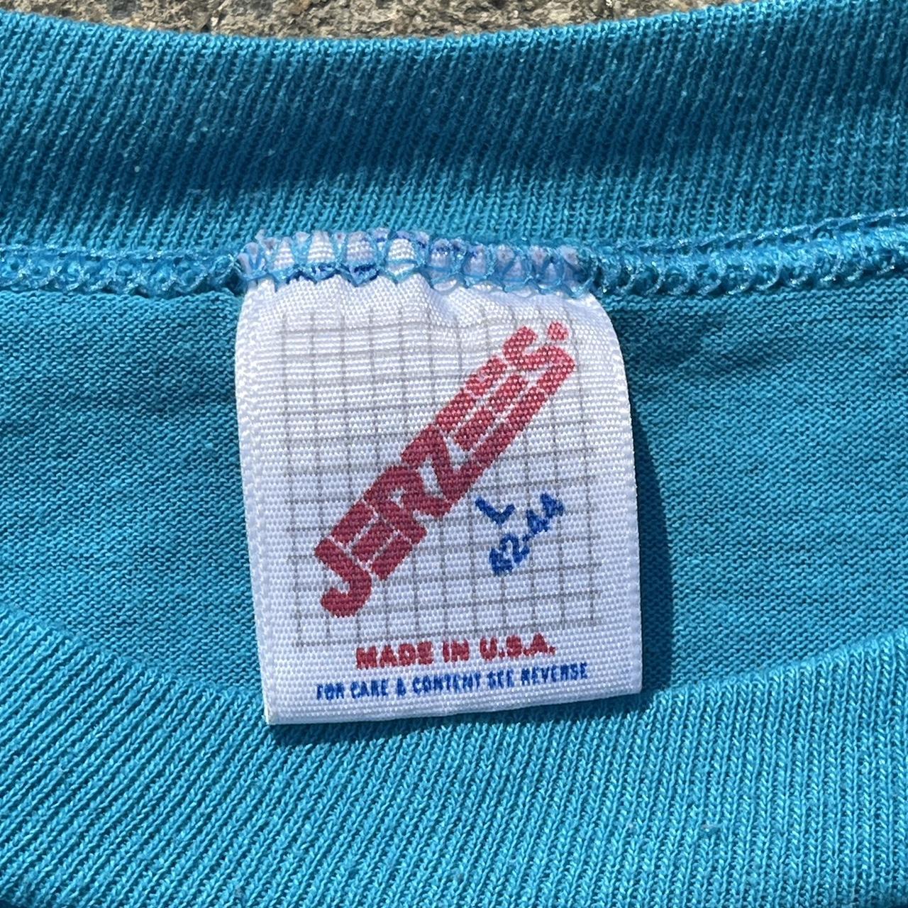 Vintage Men’s T shirt size Large USA Jerzees tag... - Depop