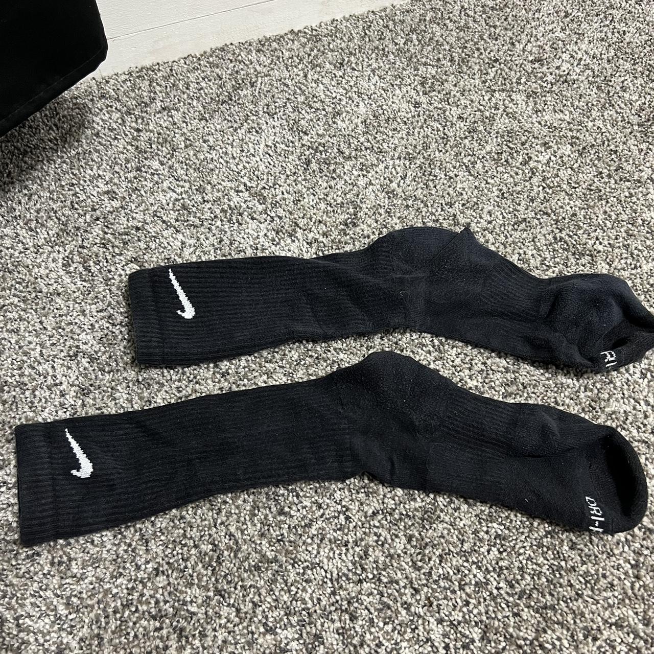 xl nike socks black