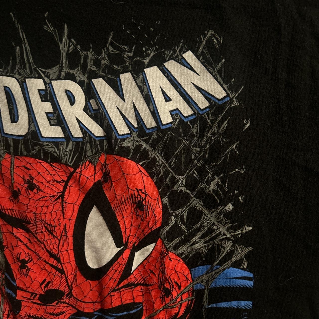 Vintage marvel spider man tee Size:S Condition:... - Depop