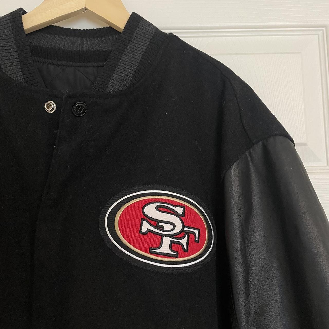 50th anniversary San Francisco 49ers varsity jacket - Depop