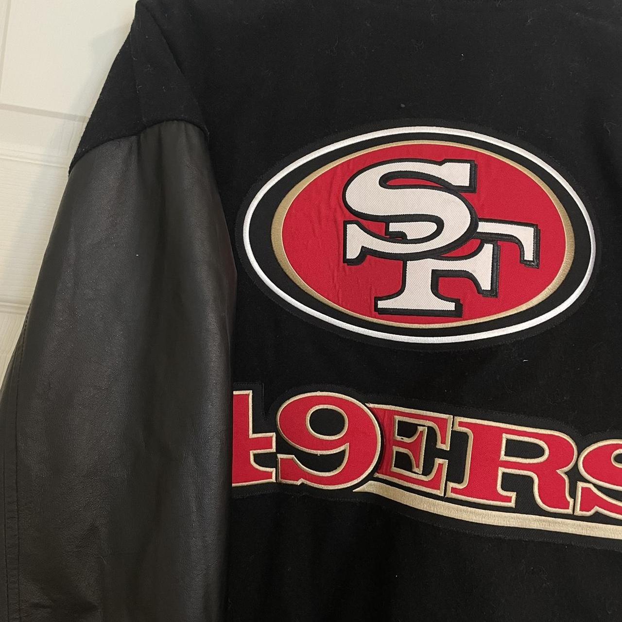 50th anniversary San Francisco 49ers varsity jacket - Depop