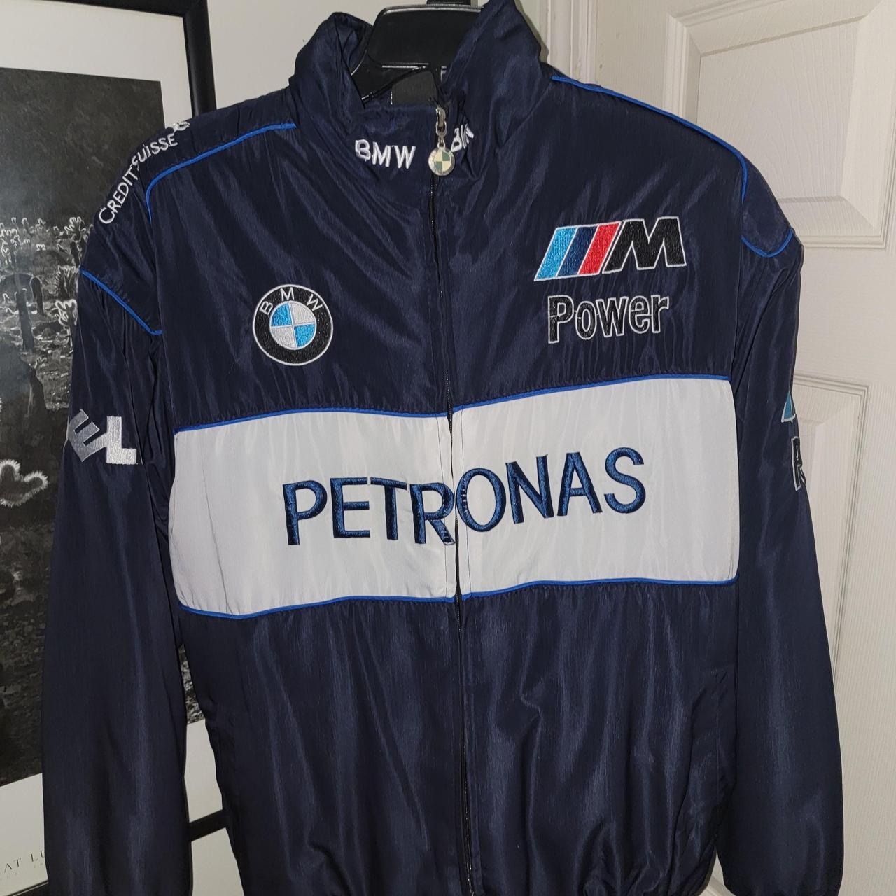 BMW Petronas Nascar F1 Racing Jacket, Bomber Jacket,... - Depop