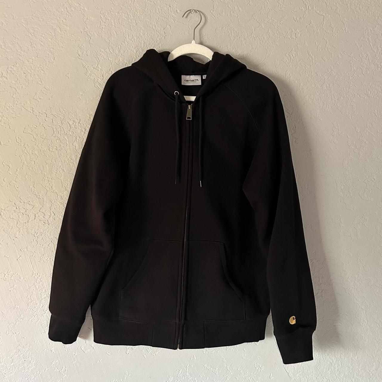 Carhartt WIP Men's Black Sweatshirt | Depop