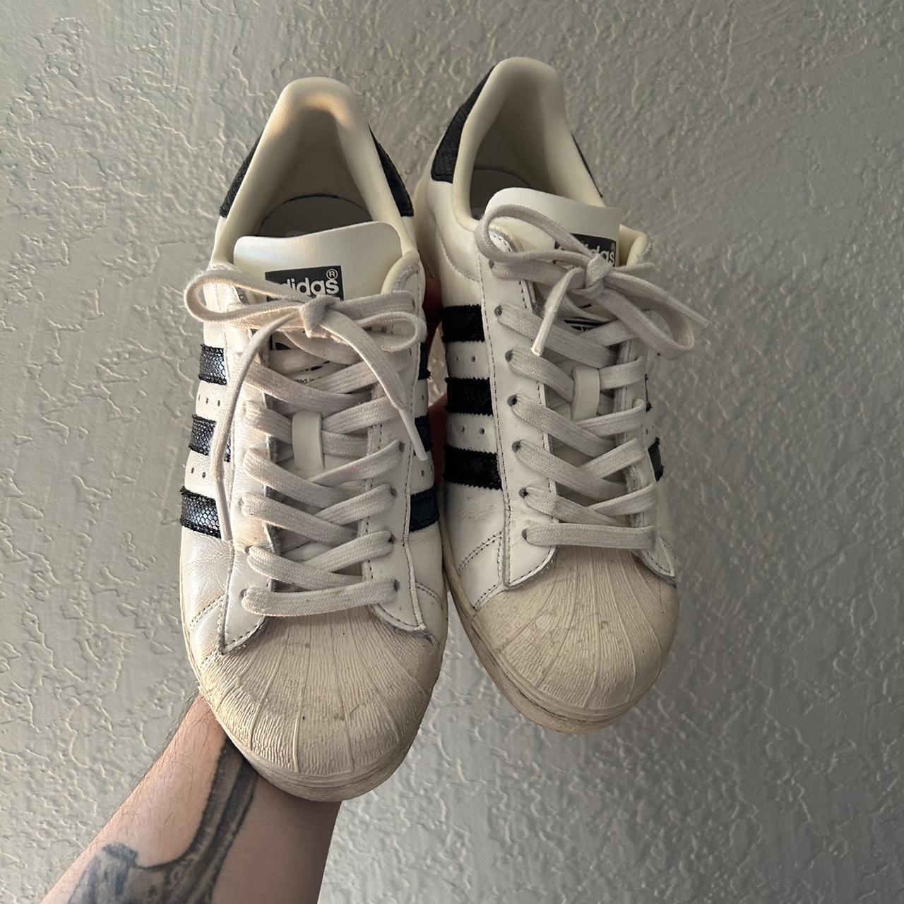 ADIDAS ORIGINALS White Superstar 82 Sneakers - Depop