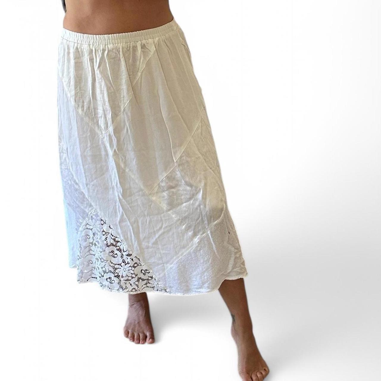 Carole Little Women's Skirt - White - XL – Vintag… - image 2