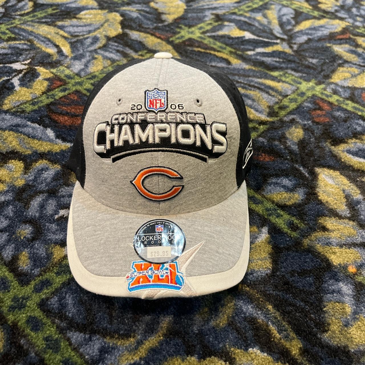 chicago bears super bowl hats