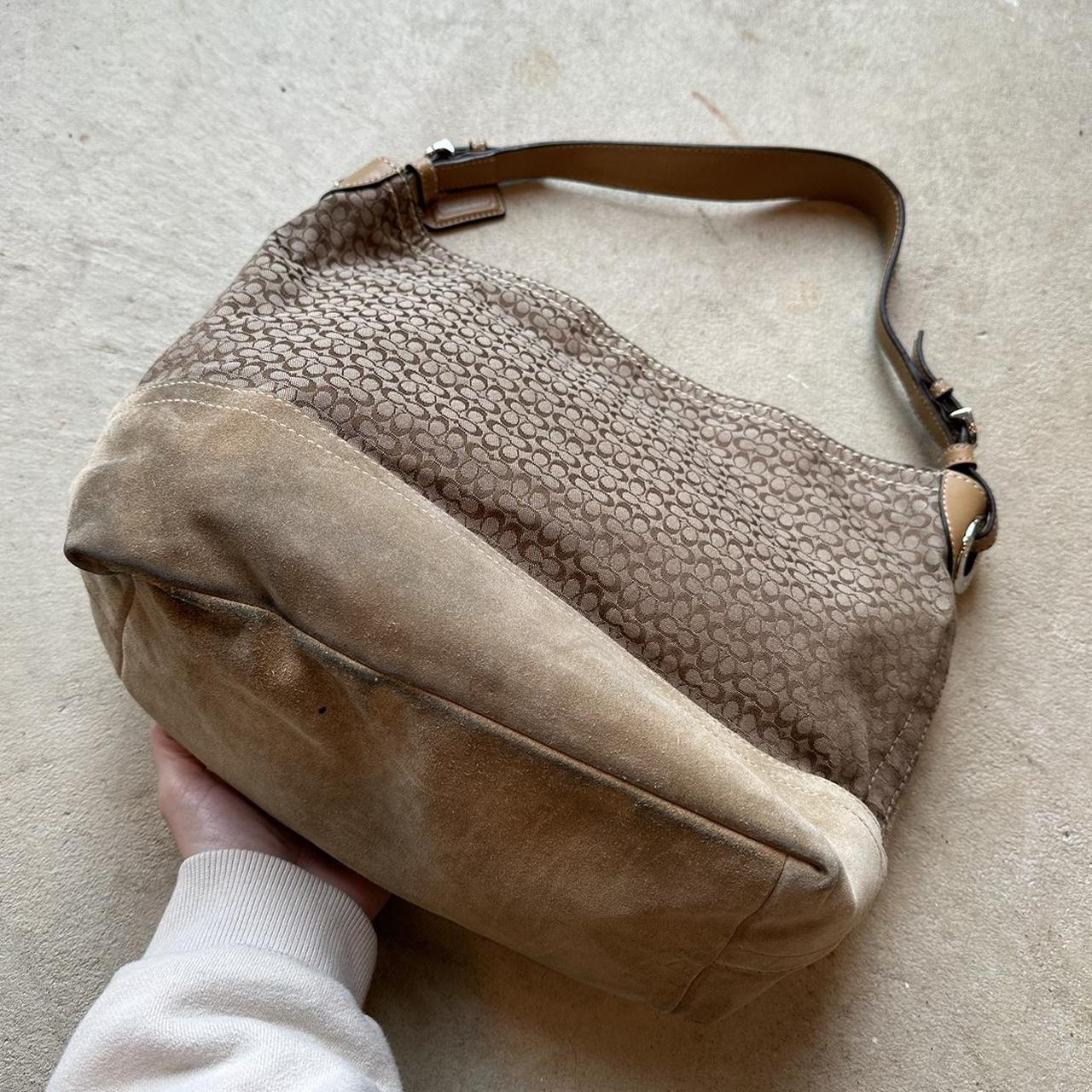 Vintage coach bag // 00s Y2K coach shoulder bag. - Depop