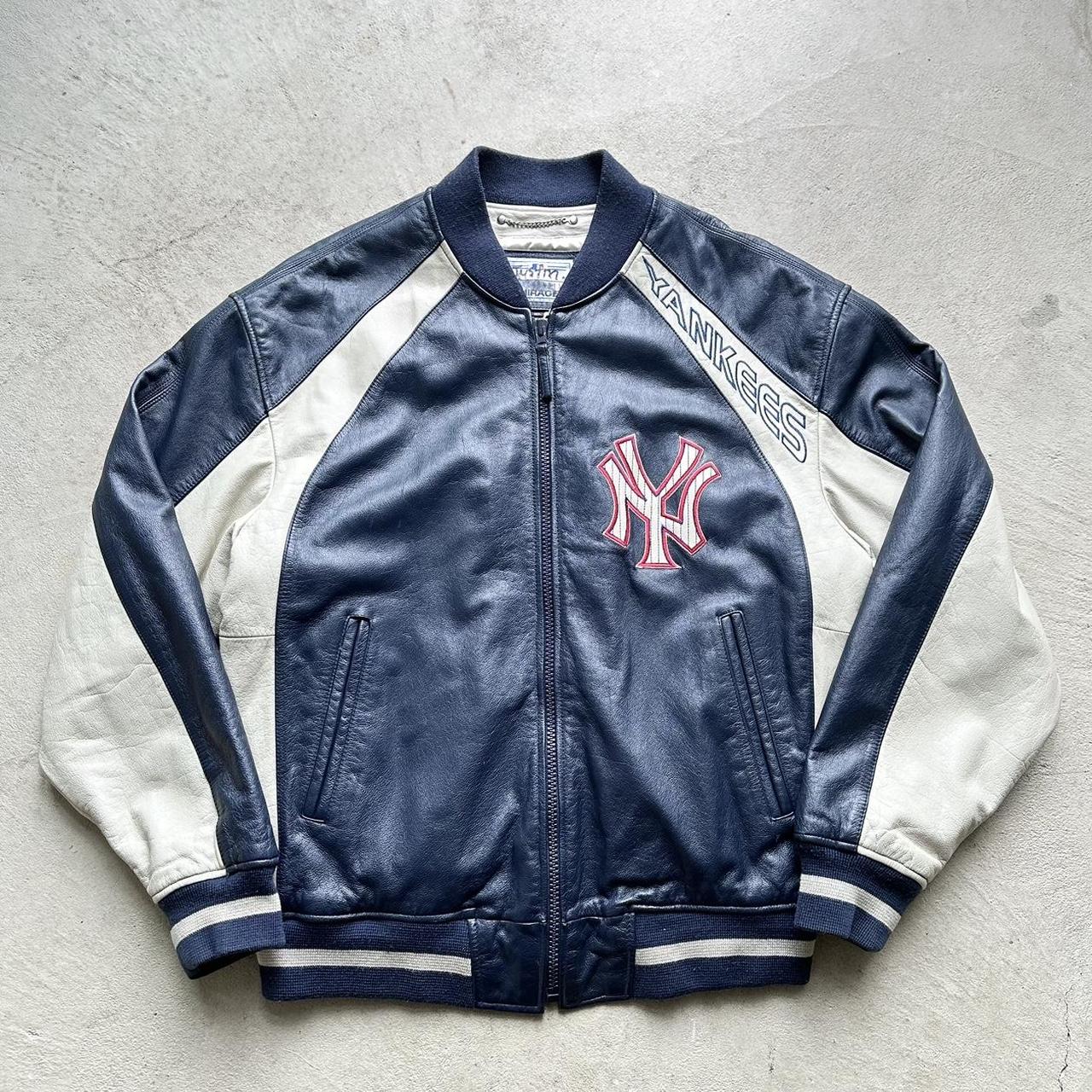 Yankees Mitchel & Ness Jacket CoopersTown - Depop