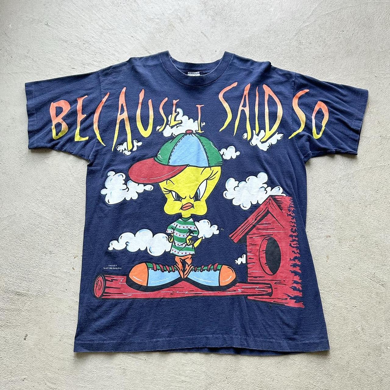 Vintage Tweety Bird T-Shirt •Size men's XL, Depop