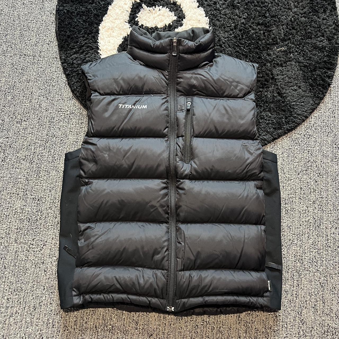 Vintage Columbia Titanium Puffer Vest Size... - Depop