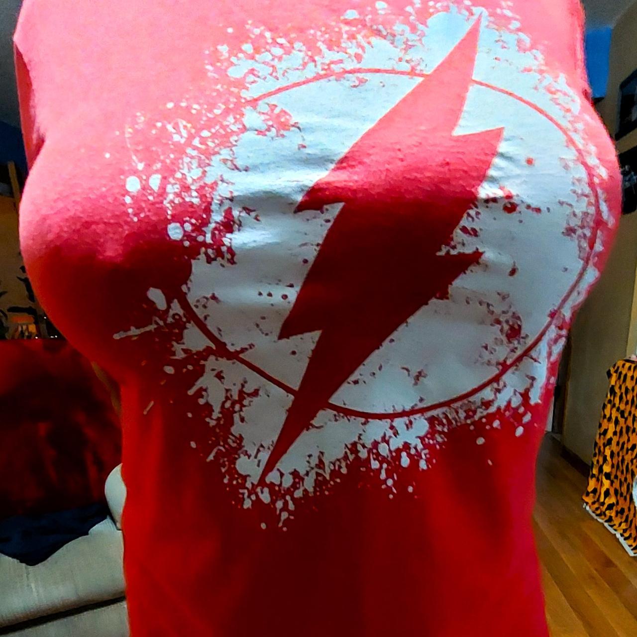Flash!! T Shirt Unisex Size Large Gently Used Shirt... - Depop