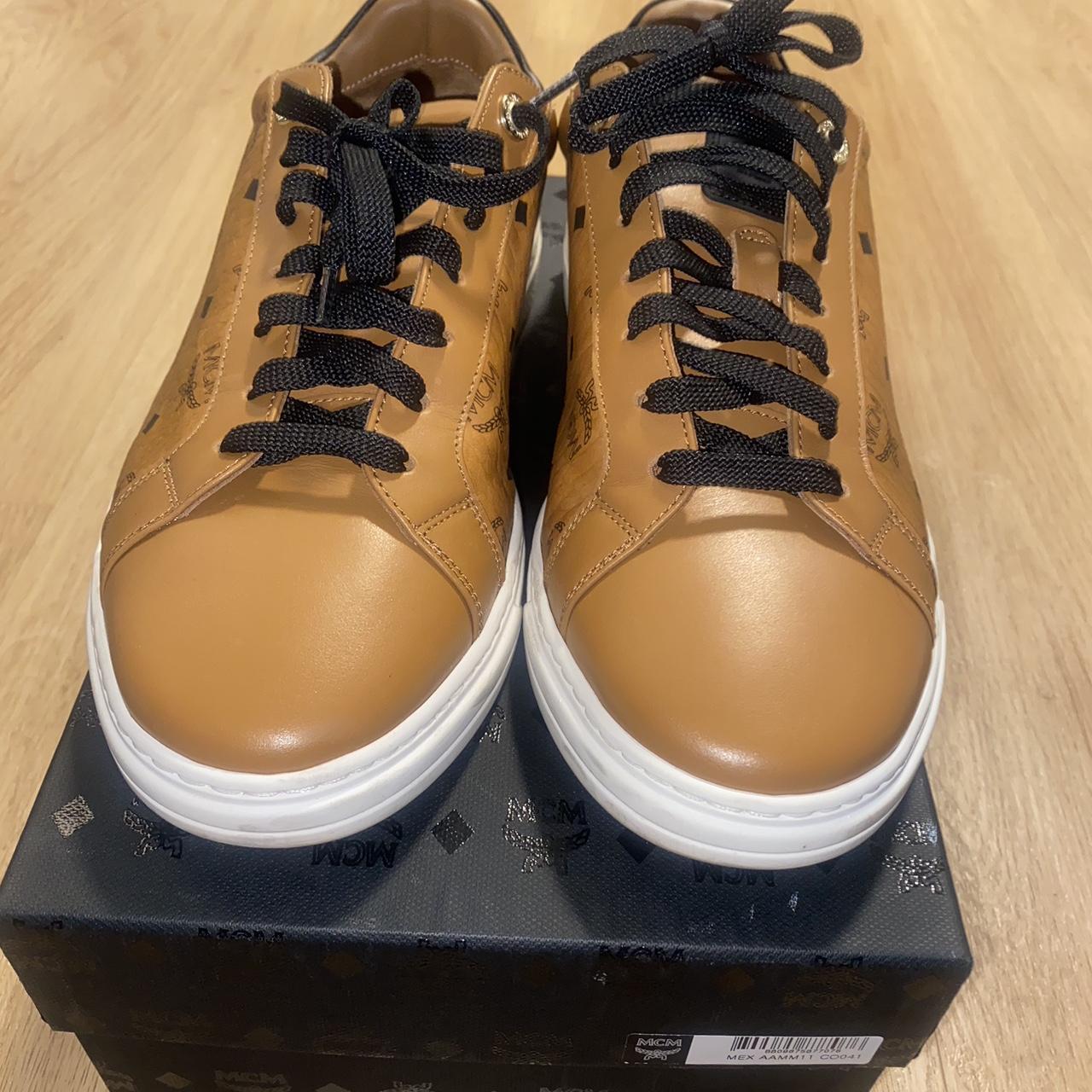 MCM high top sneakers Size 5 Open to offers - Depop