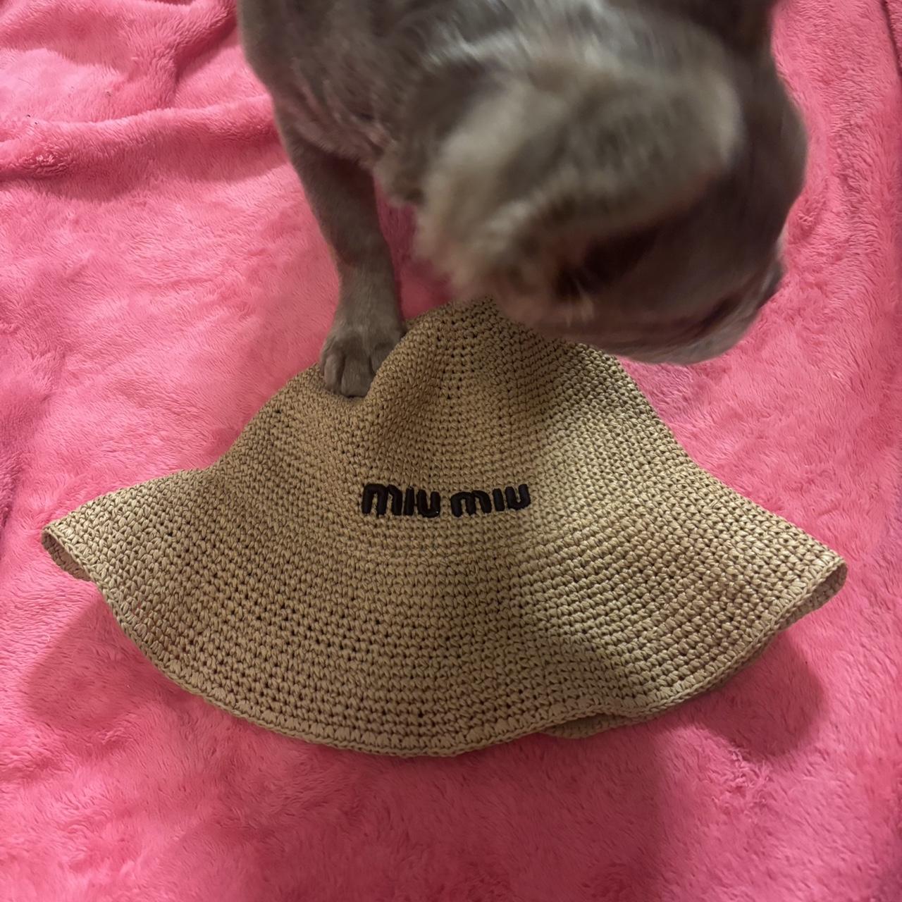 Miu Miu Women's Bucket hats - Tan/Brown – Miu Miu… - image 2