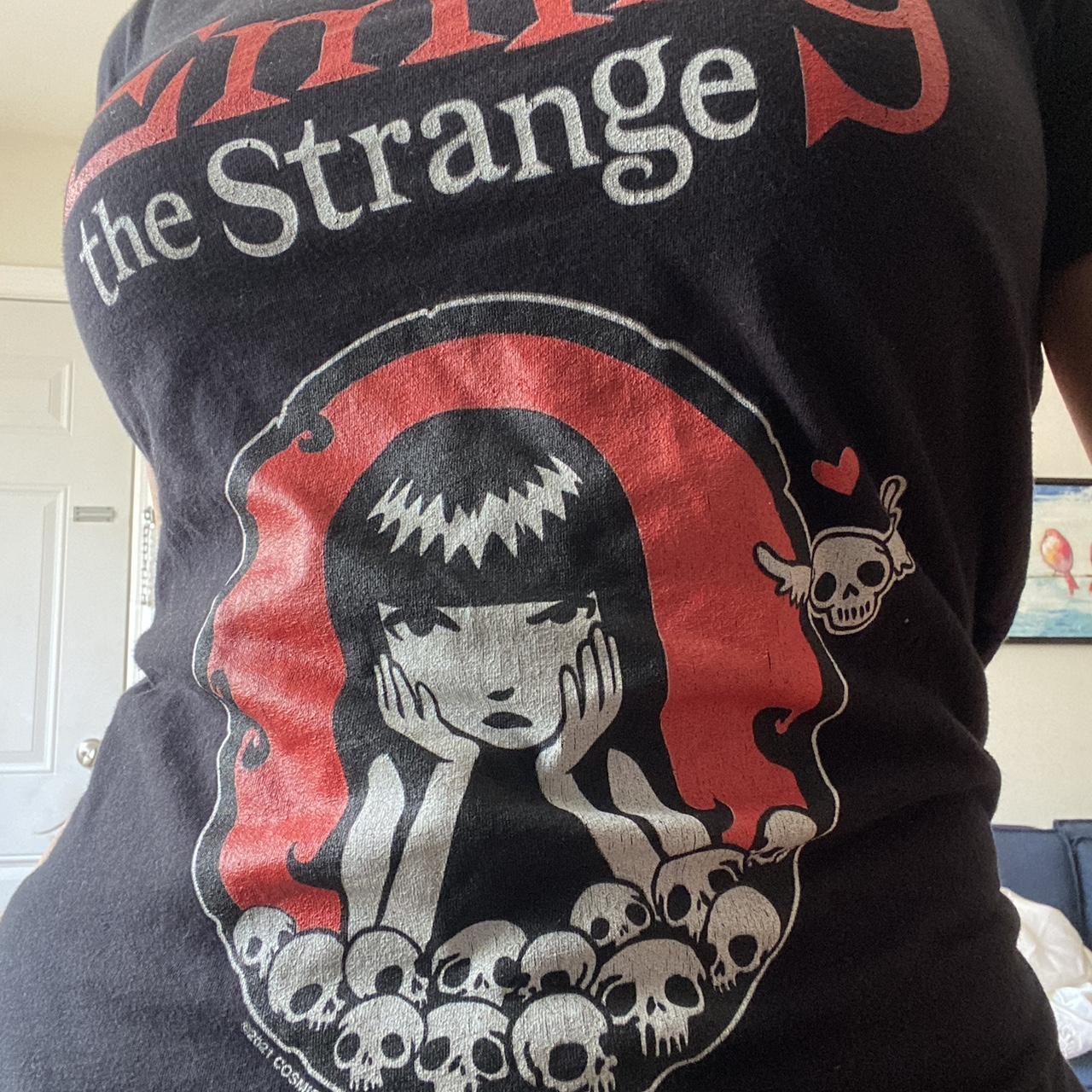 emily the strange tee #emilythestrange #emo... - Depop