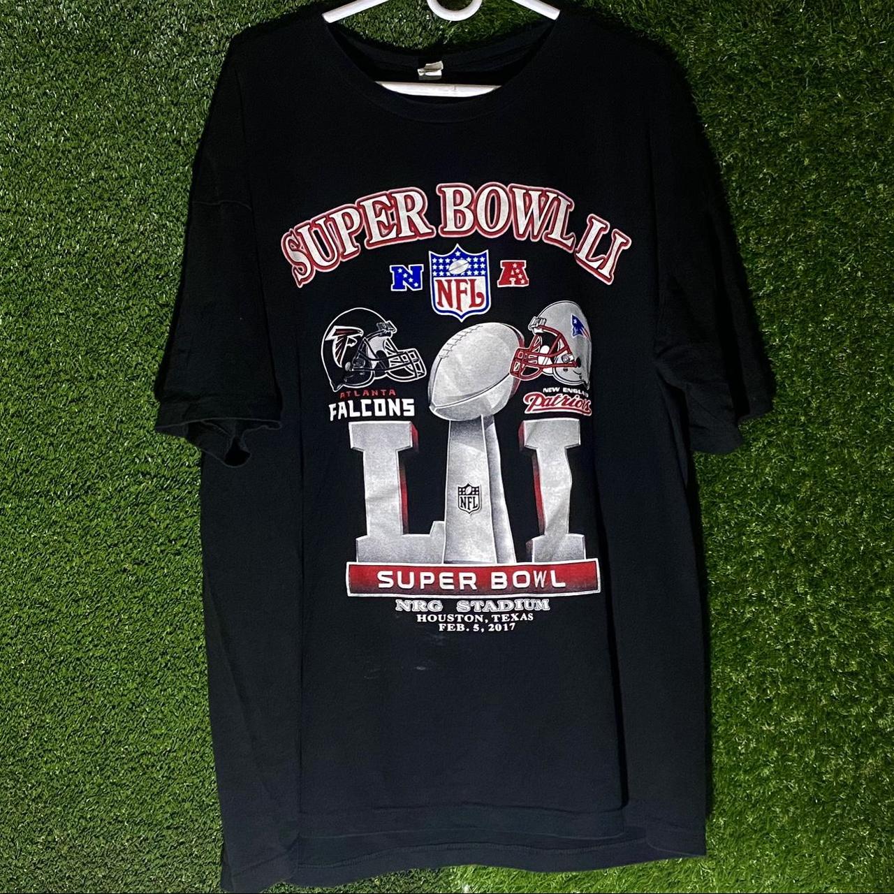 NFL Super Bowl LI Falcons vs Patriots Tshirt - Depop