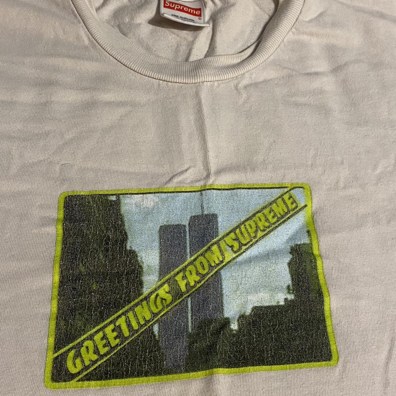 【最新品好評】Supreme Greetings Tee Tシャツ/カットソー(半袖/袖なし)