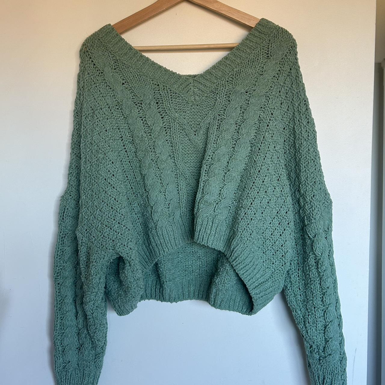 sage green nike sweater