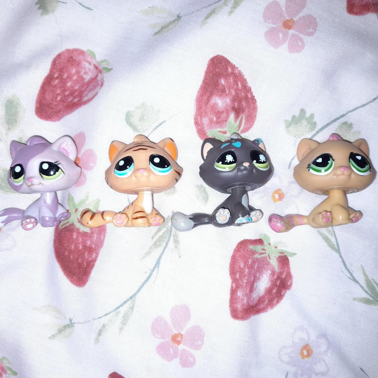 Littlest pet shop 4 bon bon cats all £5 each plus... Depop