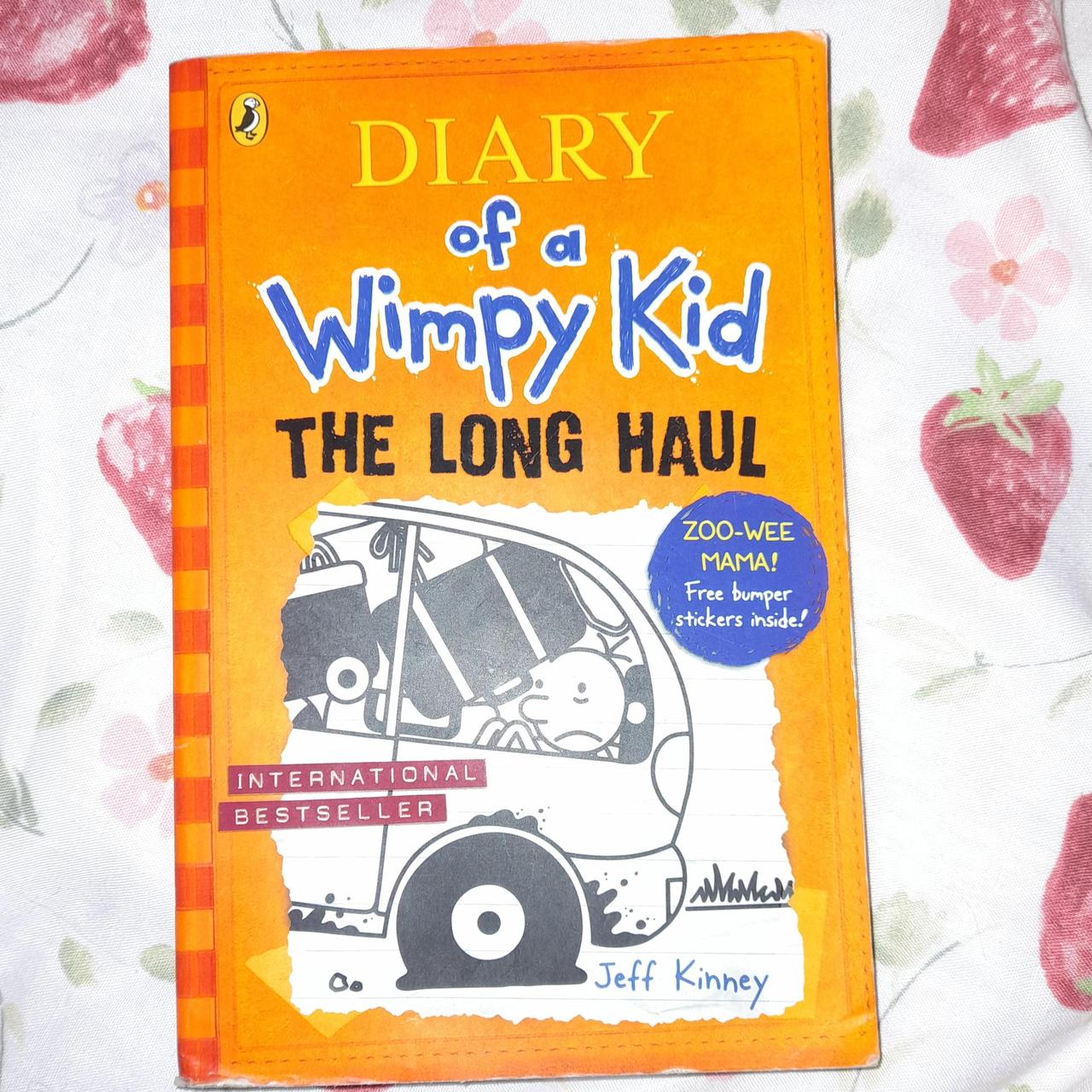 Diary of a whimpy kid the long haul book in... - Depop