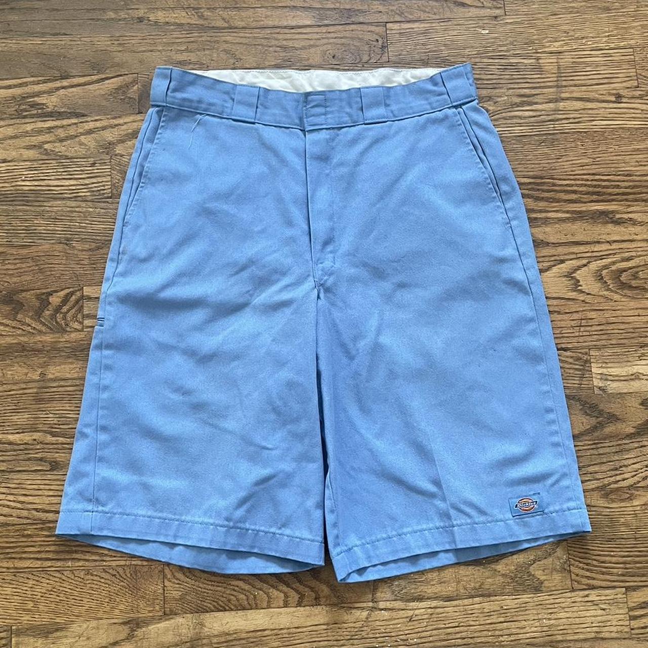 Light blue best sale dickies shorts