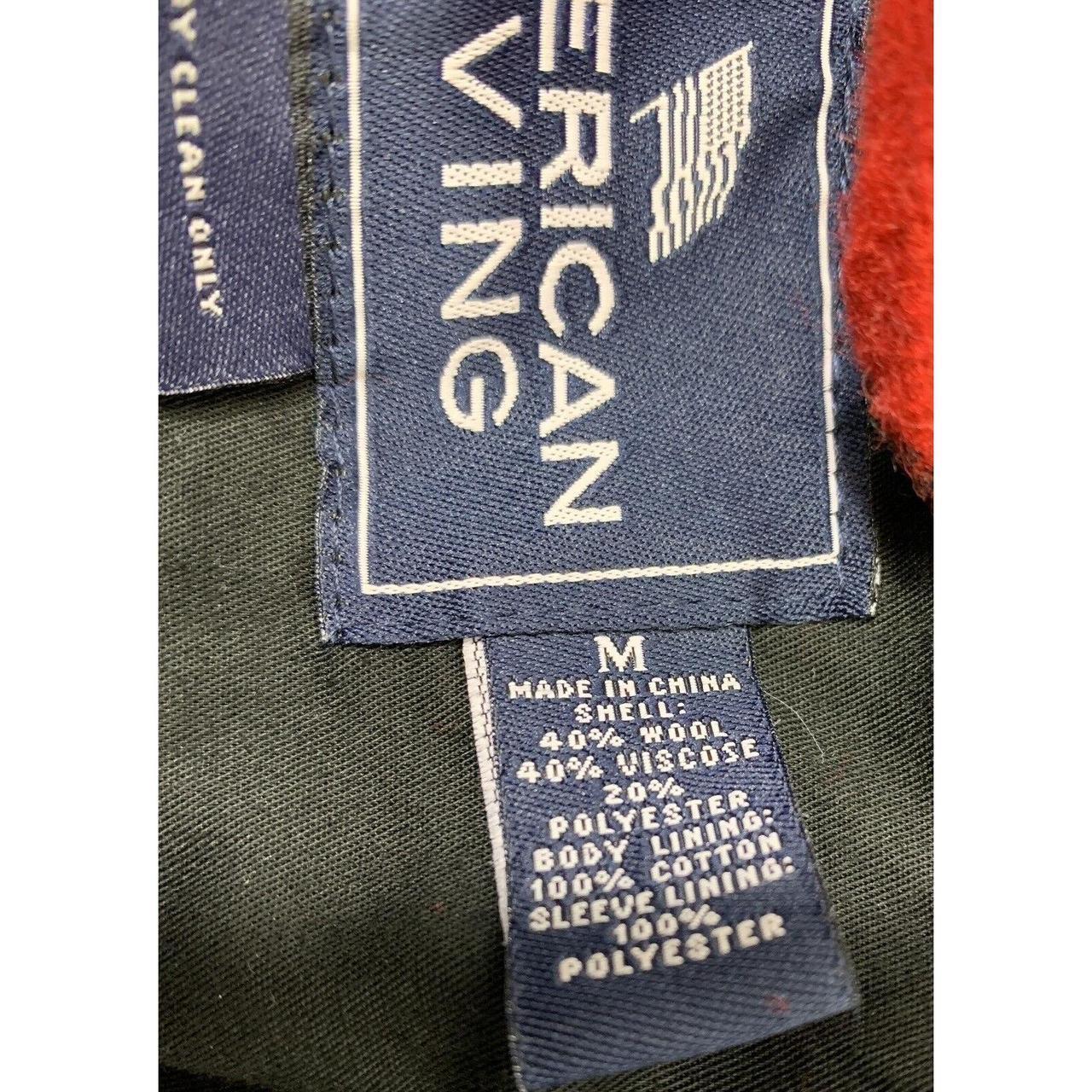 Preloved Men's Jacket - Red/Black - M – American … - image 4