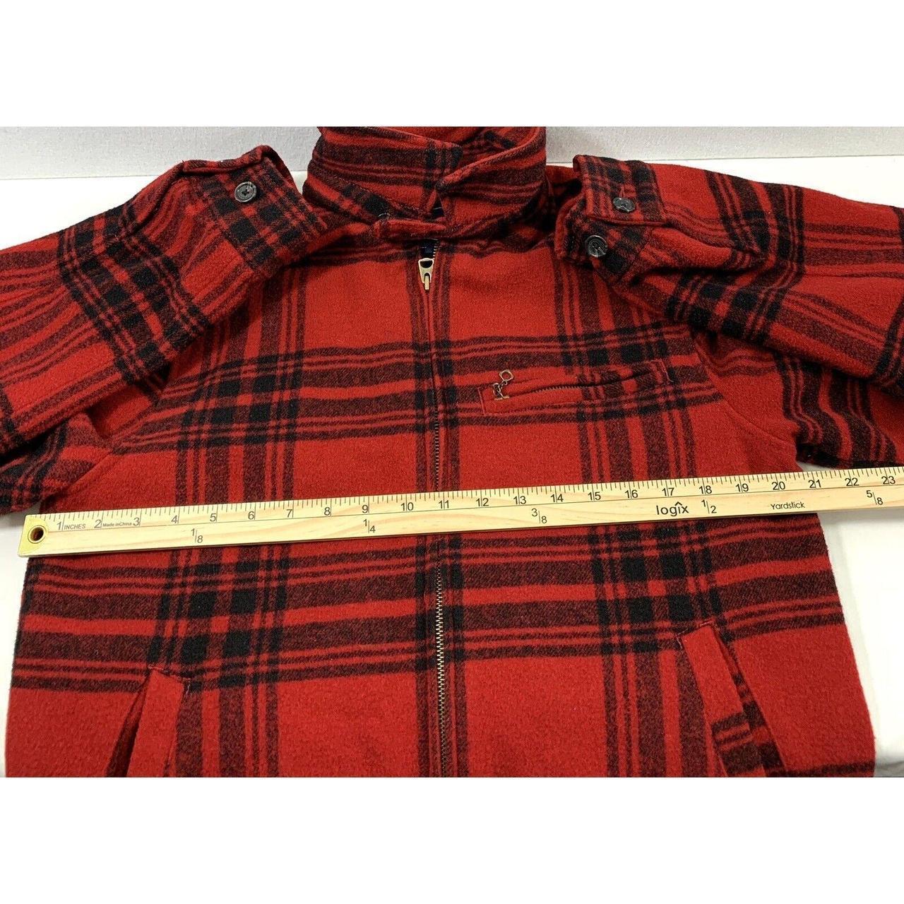 Preloved Men's Jacket - Red/Black - M – American … - image 6