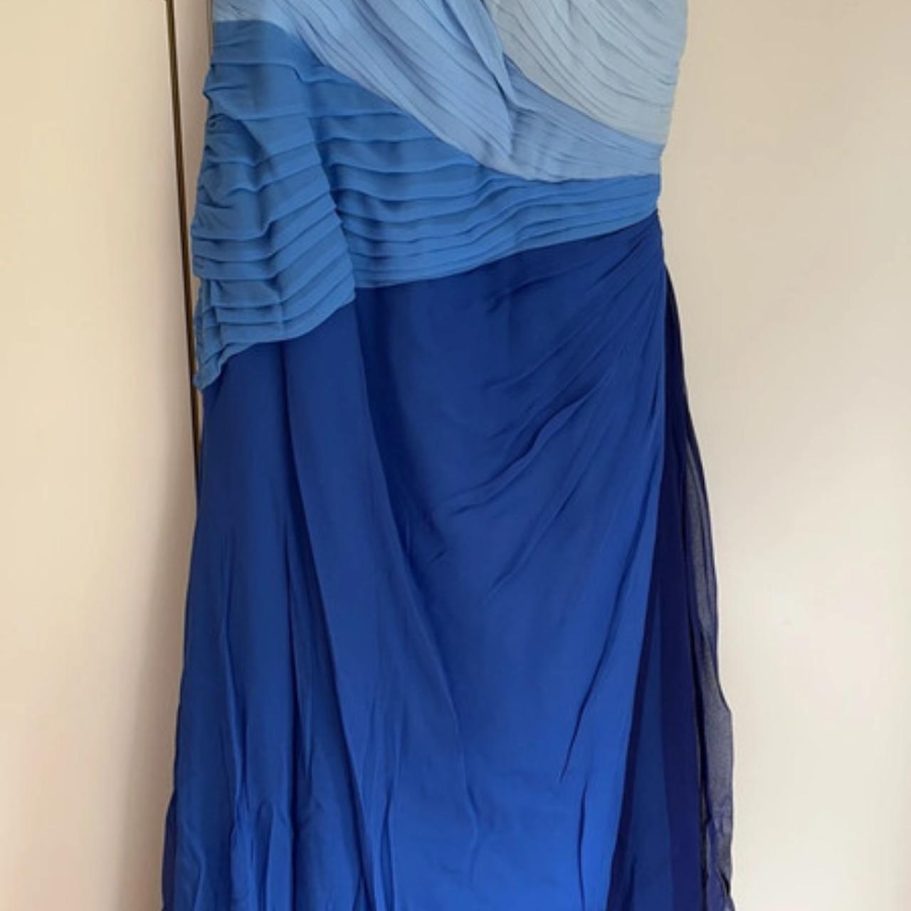 Coast Women's Blue Dress | Depop
